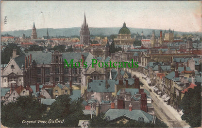 Oxfordshire Postcard - Oxford, A General View   SW11651