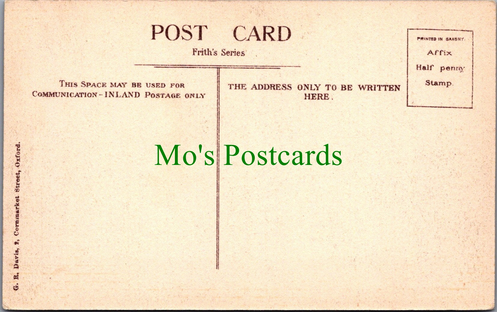 Oxfordshire Postcard - Oxford, St John's College Gardens  SW11653