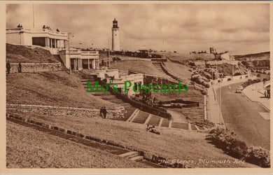 Devon Postcard - Plymouth Hoe, The Slopes   SW11659