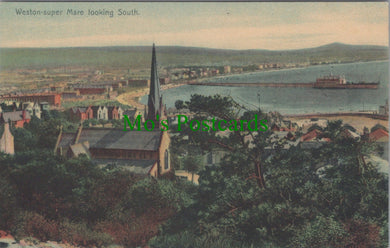 Somerset Postcard - Weston-Super-Mare Looking South   SW11664