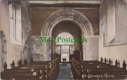Sussex Postcard - Old Shoreham Church SW11666