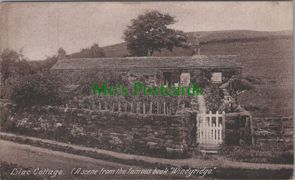 Yorkshire Postcard - Lilac Cottage, Famous Book "Windyridge"  SW11682
