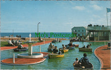 Load image into Gallery viewer, Norfolk Postcard - Cromer Boating Lake, West Parade SW11512
