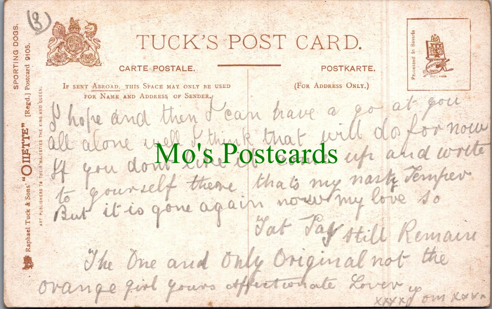 Animals Postcard - Dog Art, Sporting Dogs - Setters SW11565