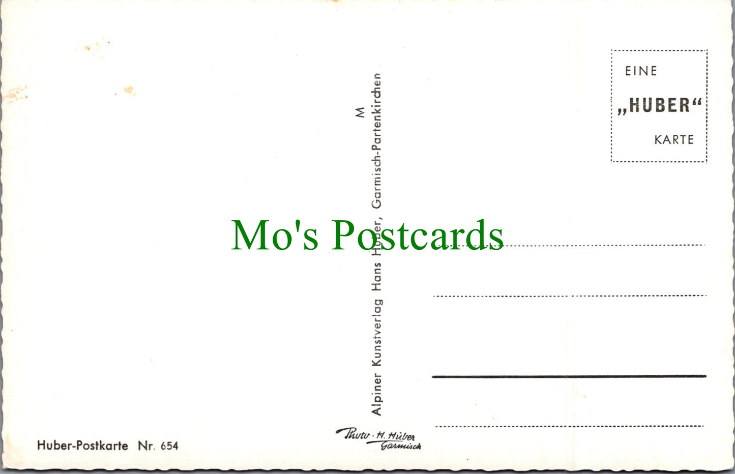 Germany Postcard - Garmisch-Partenkirchen - Strassenidylle  SW11581