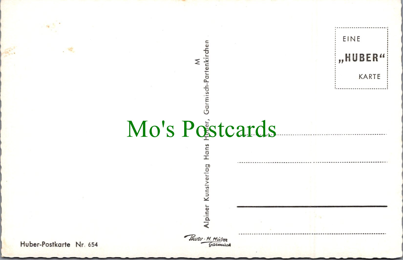 Germany Postcard - Garmisch-Partenkirchen - Strassenidylle  SW11581