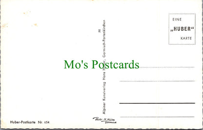 Germany Postcard - Garmisch-Partenkirchen - Strassenidylle  SW11581