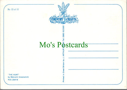 Animals Postcard - Dogs & Horses, Foxhounds on The Hunt SW11966