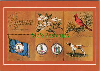 America Postcard - Virginia, The Old Dominion State  SW11982