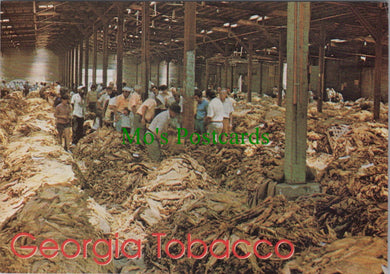 America Postcard -Tobacco Auction, Moultrie, Georgia  SW12109