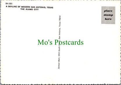 America Postcard - Skyline of San Antonio, Texas  SW12131