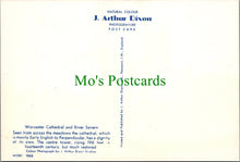 Load image into Gallery viewer, Worcestershire Postcard - Worcester Cathedral and River Severn SW12138
