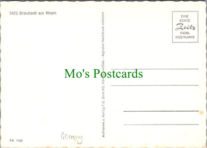 Germany Postcard - Braubach Am Rhein   SW12161