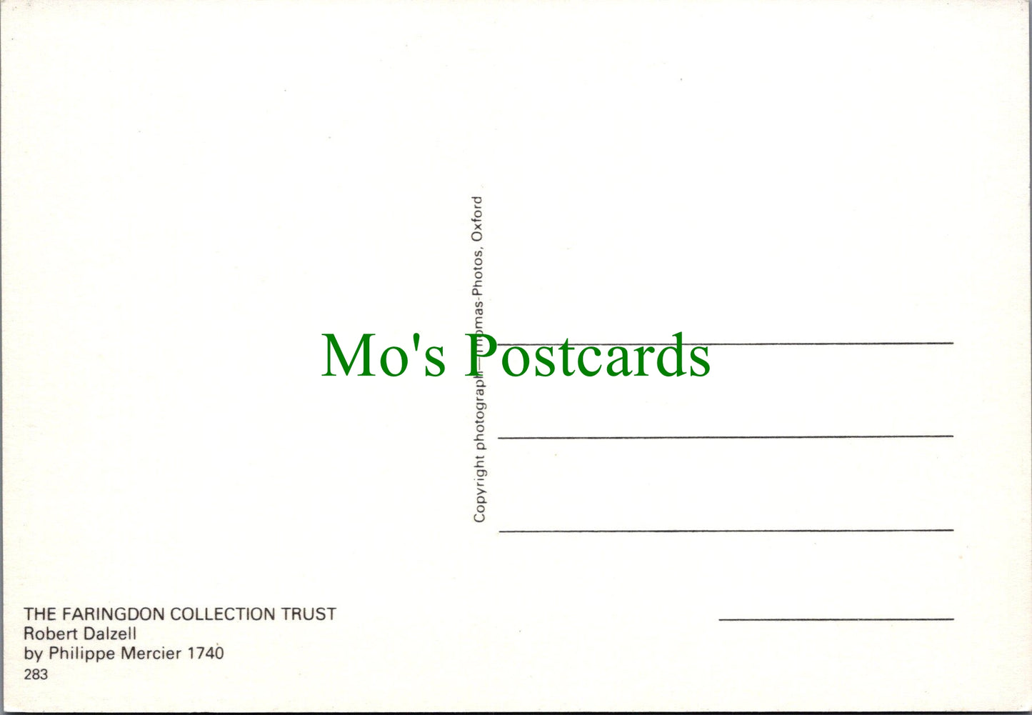Art Postcard - Robert Dalzell, Artist Philippe Mercier 1740 - SW12169