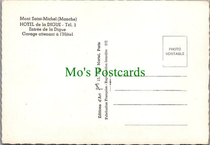 France Postcard - Hotel De La Digue, Mont Saint-Michel SW12183
