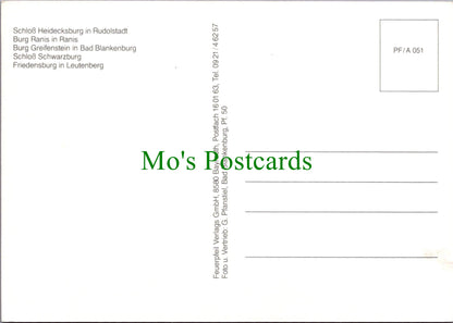 Germany Postcard - Schloss Heidecksburg in Rudolstadt SW12194