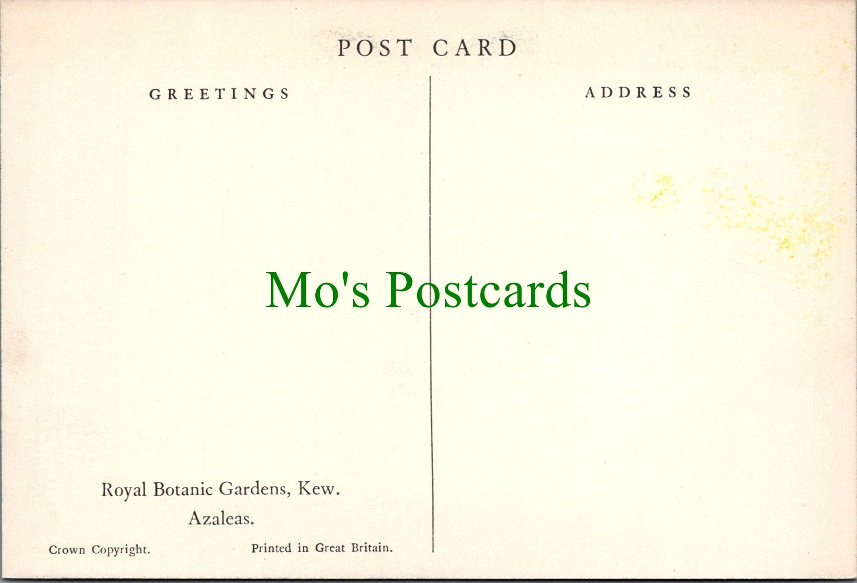London Postcard - Royal Botanic Gardens, Kew SW12225