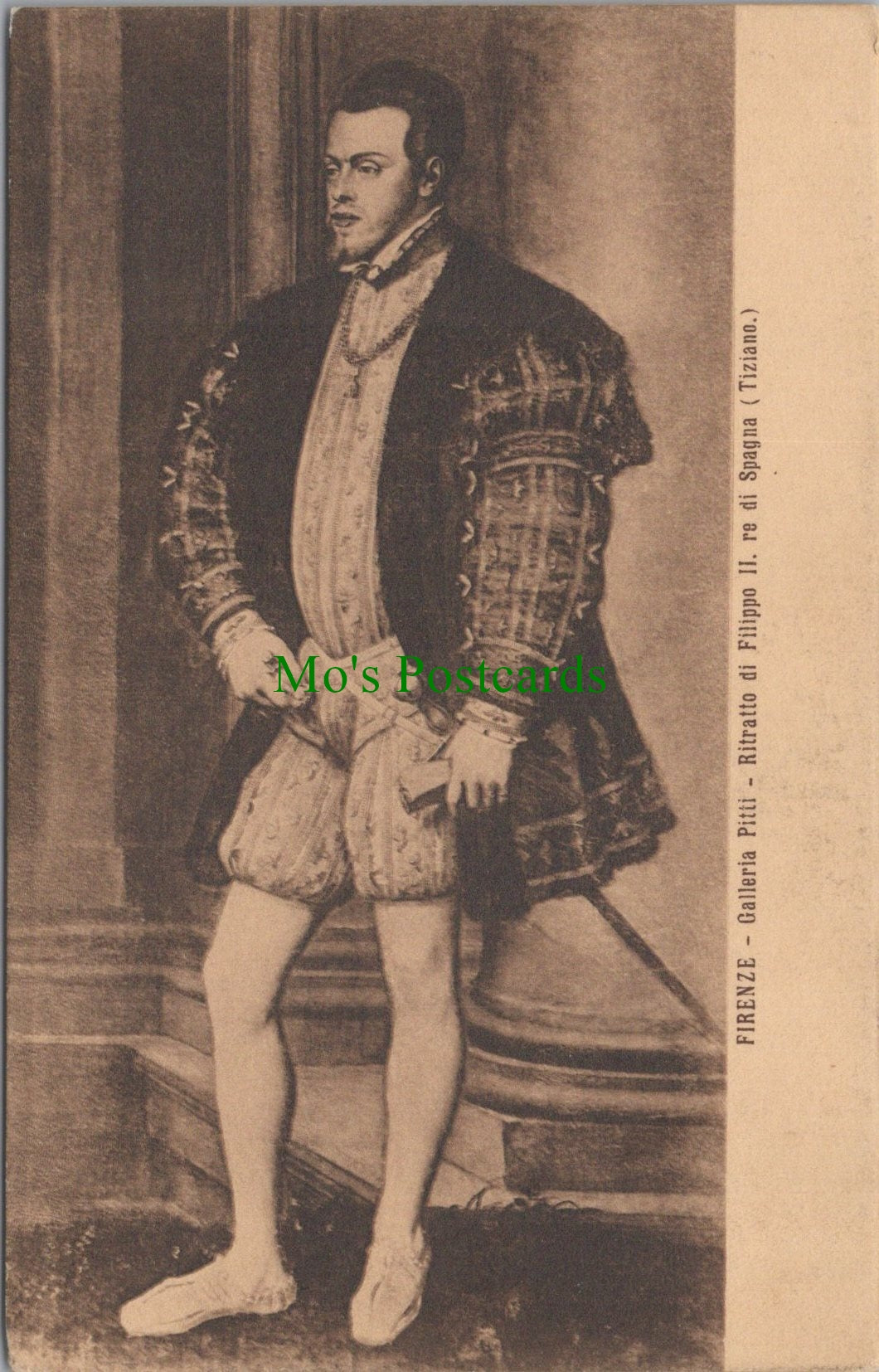 Art Postcard - Firenze Galleria Pitti, Ritratto Di Filippo II - SW12753
