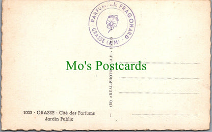 France Postcard - Grasse, Cite Des Parfums Jardin Public SW12767