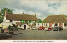 Load image into Gallery viewer, Devon Postcard - The Williams Arms, Wrafton, Nr Barnstaple  SW12787
