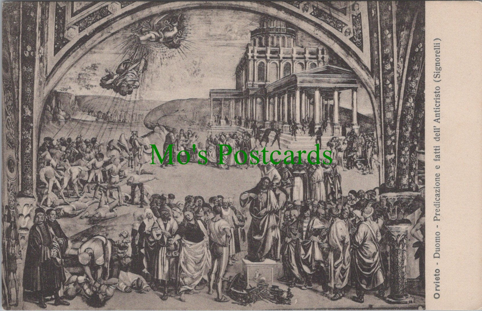 Italy Postcard - Orvieto, Duomo, Predicazione e Fatti Dell' Anticristo  SW12792