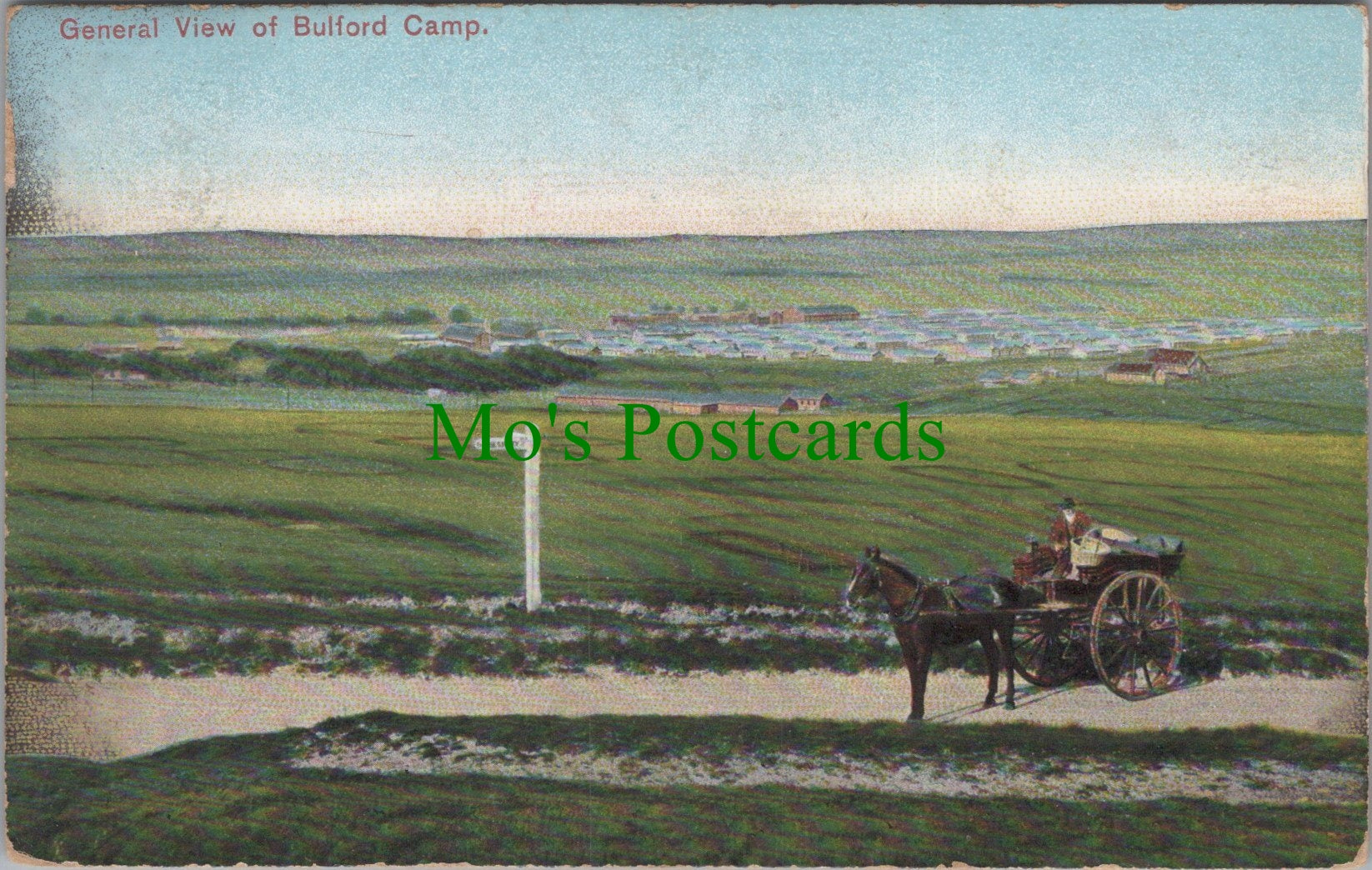 Wiltshire Postcard - General View of Bulford Camp  SW12903