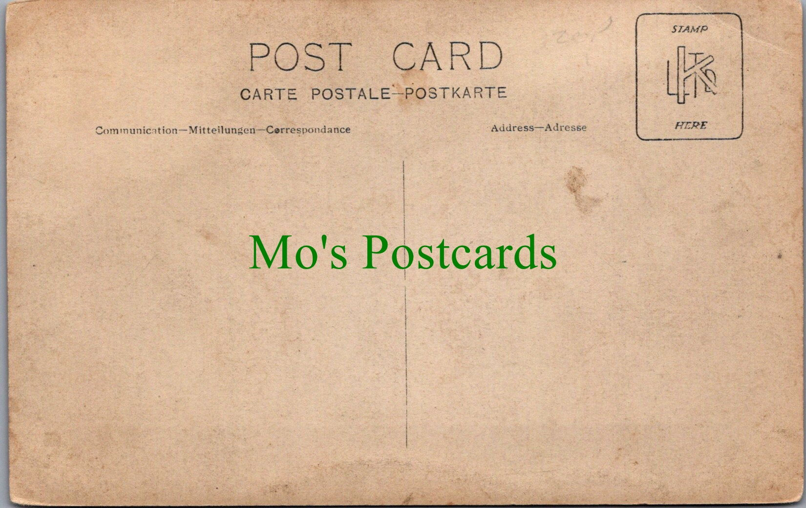 Ancestors Postcard - Elderly Gentleman Wearing a Uniform  SW12925