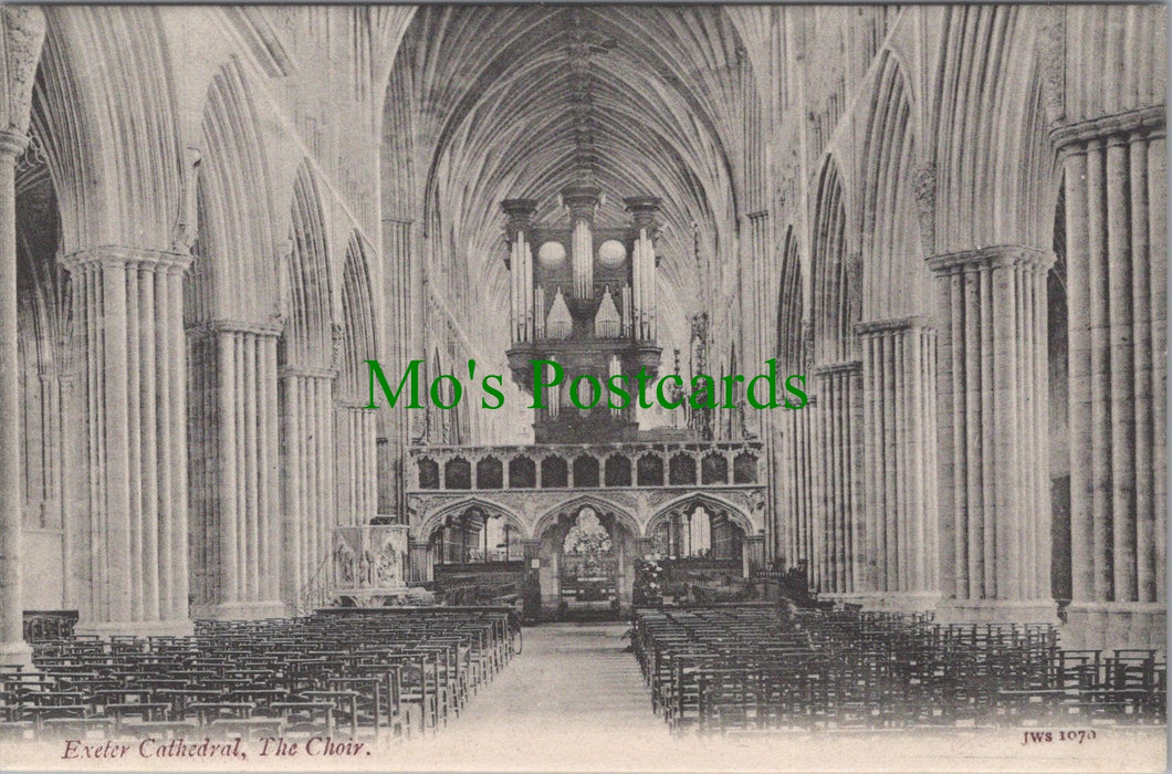 Devon Postcard - Exeter Cathedral, The Choir  SW12961