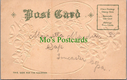 Embossed Greetings Postcard - A Gift of Love, Friendship  SW13034