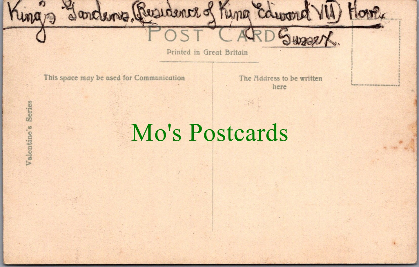 Sussex Postcard - Hove, King's Gardens   SW13039