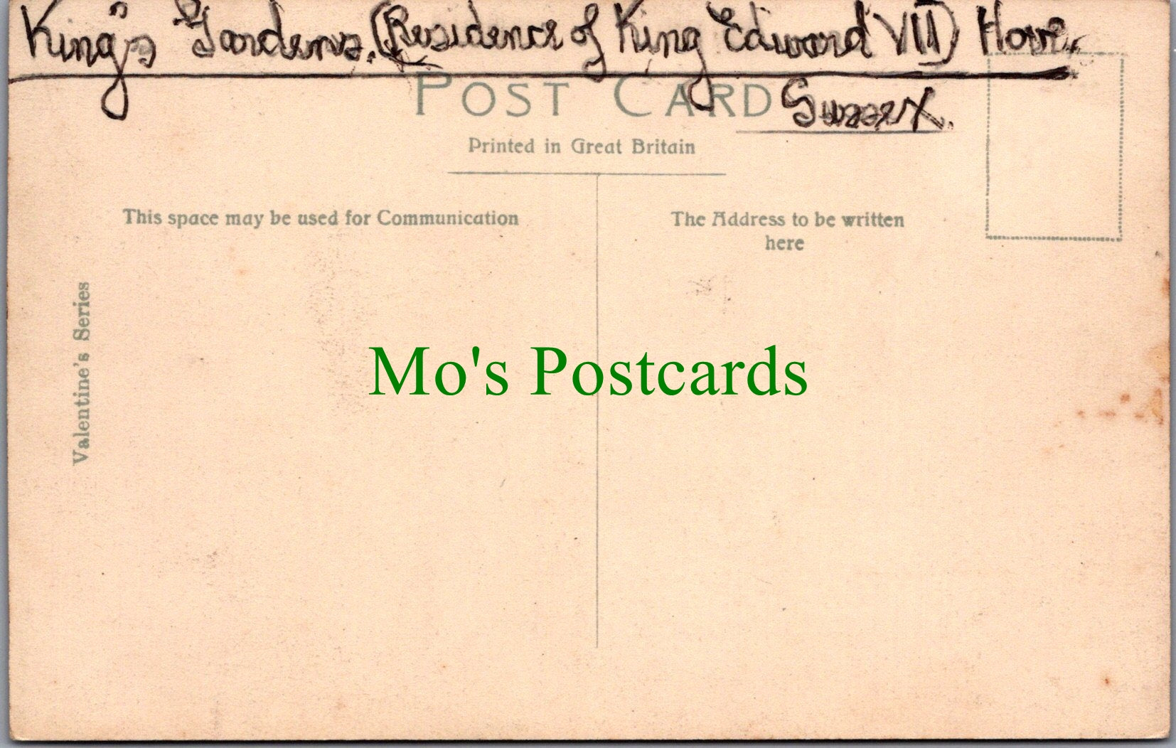 Sussex Postcard - Hove, King's Gardens   SW13039