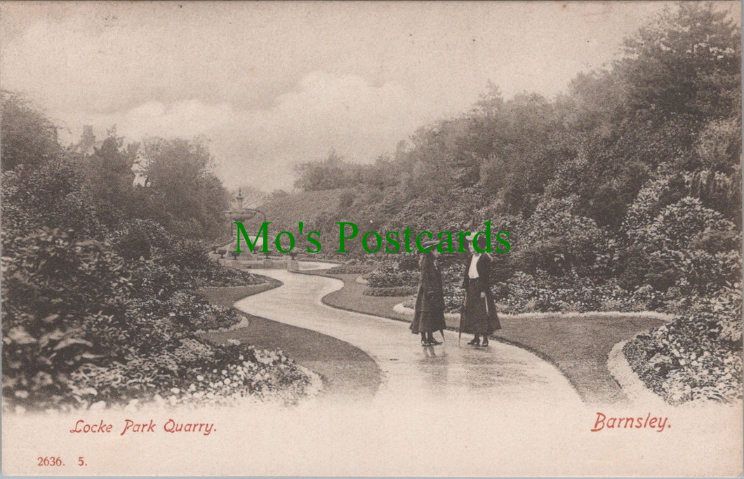 Yorkshire Postcard - Barnsley, Locke Park Quarry   SW13015