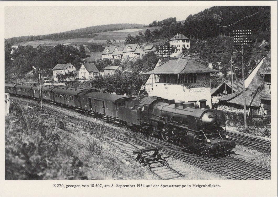 Germany Postcard - German Railway Transport, Locomotive History  SW16879