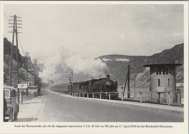 Germany Postcard - German Railway Transport, Locomotive History  SW16880