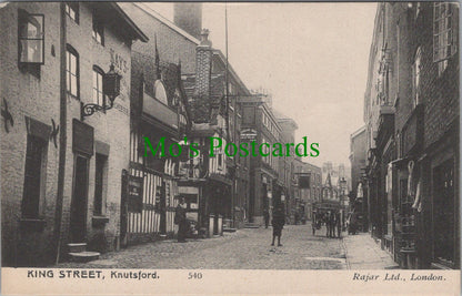 Cheshire Postcard - Knutsford, King Street   SW13321