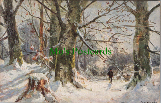 Greetings Postcard - A Happy Christmas SW13364