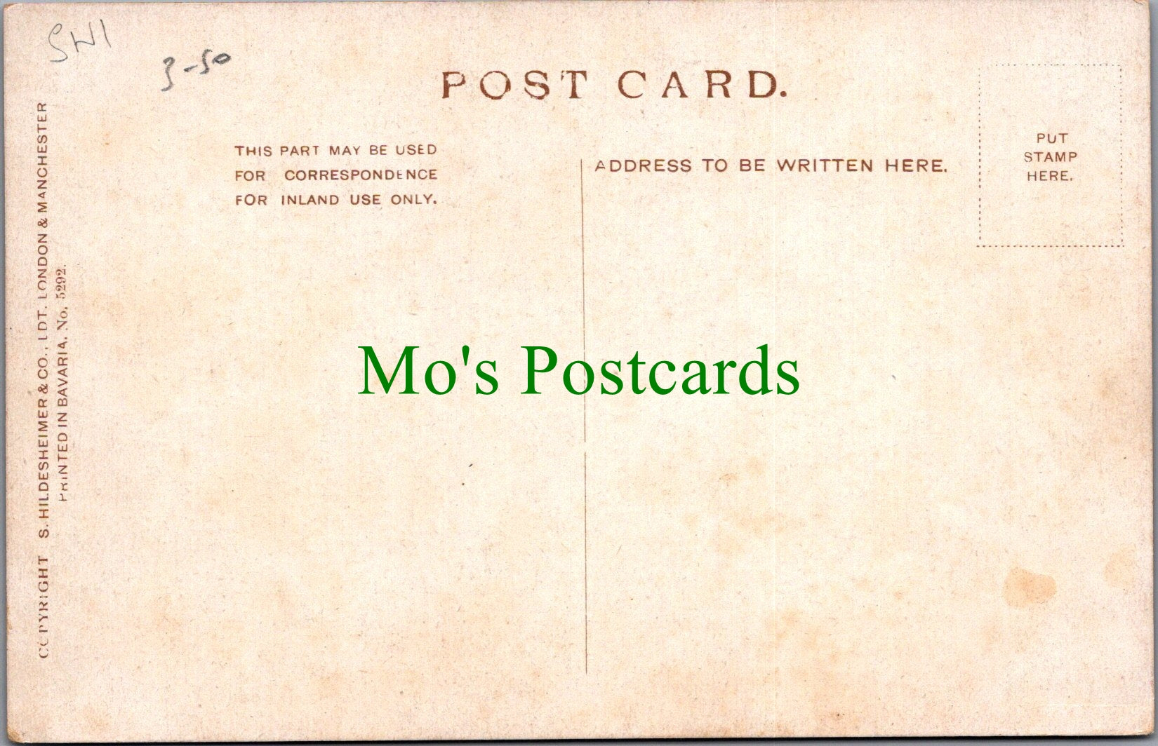 London Postcard - Waterloo Place, St James's  SW13365
