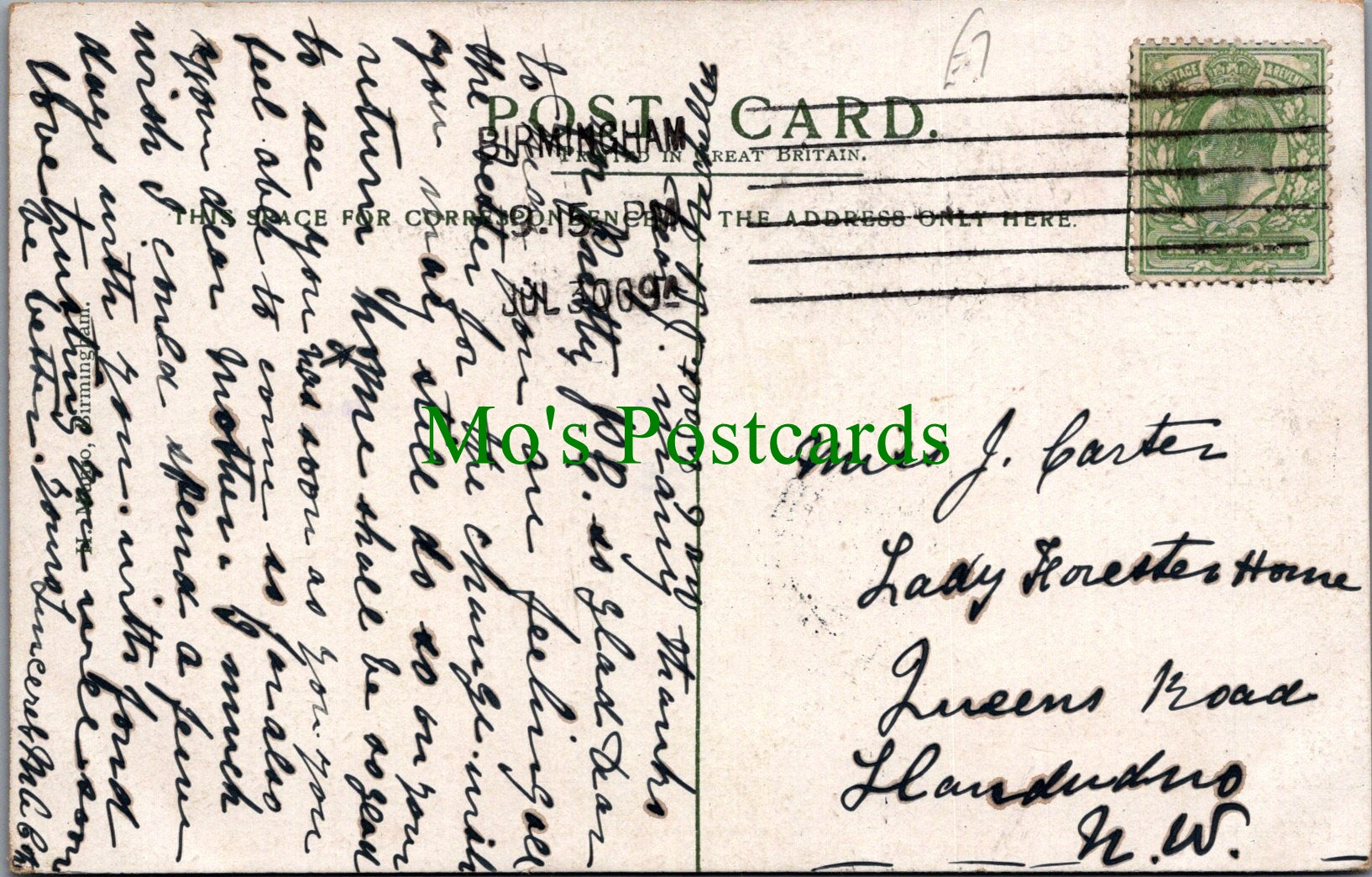 Warwickshire Postcard - Solihull, Berry Hall Farm   SW13388