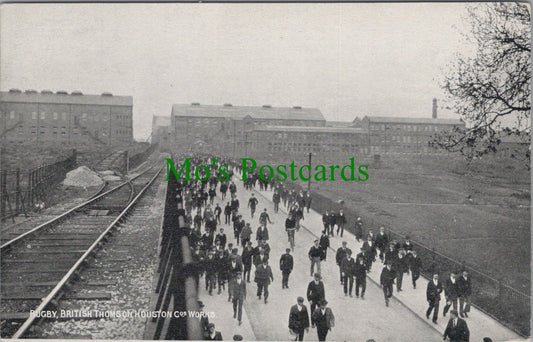 Warwickshire Postcard - Rugby, British Thomson Houston Co's Works  SW13446