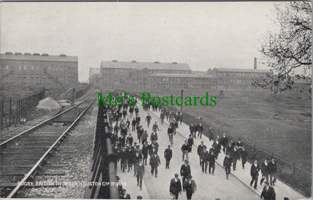 Warwickshire Postcard - Rugby, British Thomson Houston Co's Works  SW13446