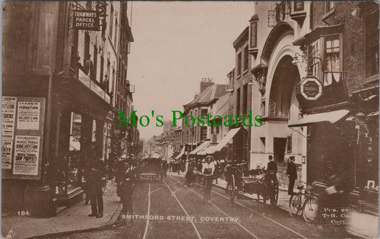 Warwickshire Postcard - Coventry, Smithford Street   SW13448