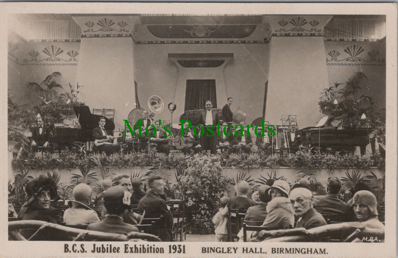 Warwickshire Postcard - Birmingham, Bingley Hall  SW13449