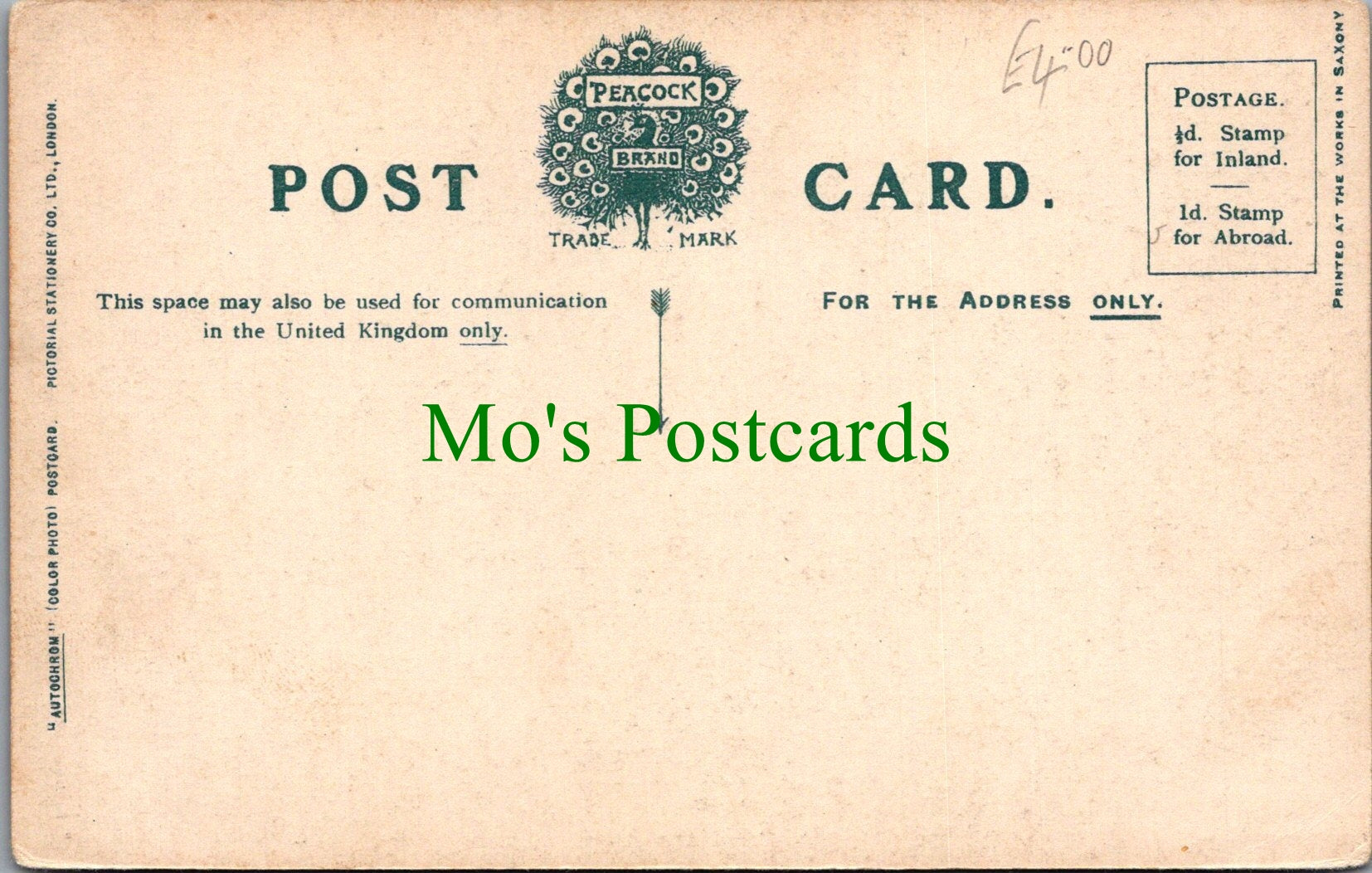 Warwickshire Postcard - Stratford-on-Avon, Henley Street   SW13473