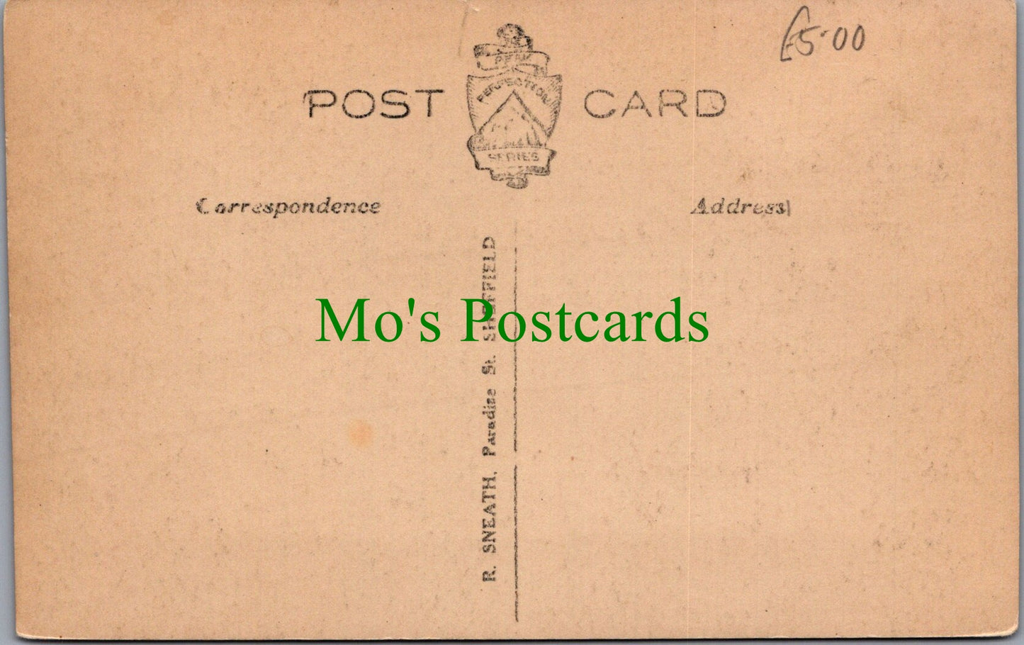 Derbyshire Postcard - Rowsley, Peacock Hotel   SW13481