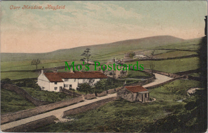 Derbyshire Postcard - Carr Meadow, Hayfield  SW13513