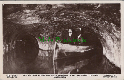 Derbyshire Postcard - Speedwell Cavern, Castleton   SW14088