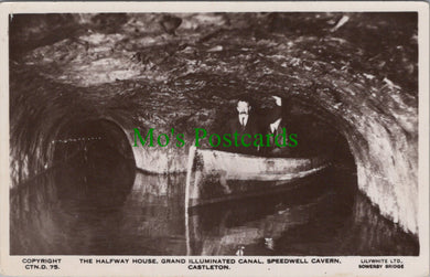 Derbyshire Postcard - Speedwell Cavern, Castleton   SW14088