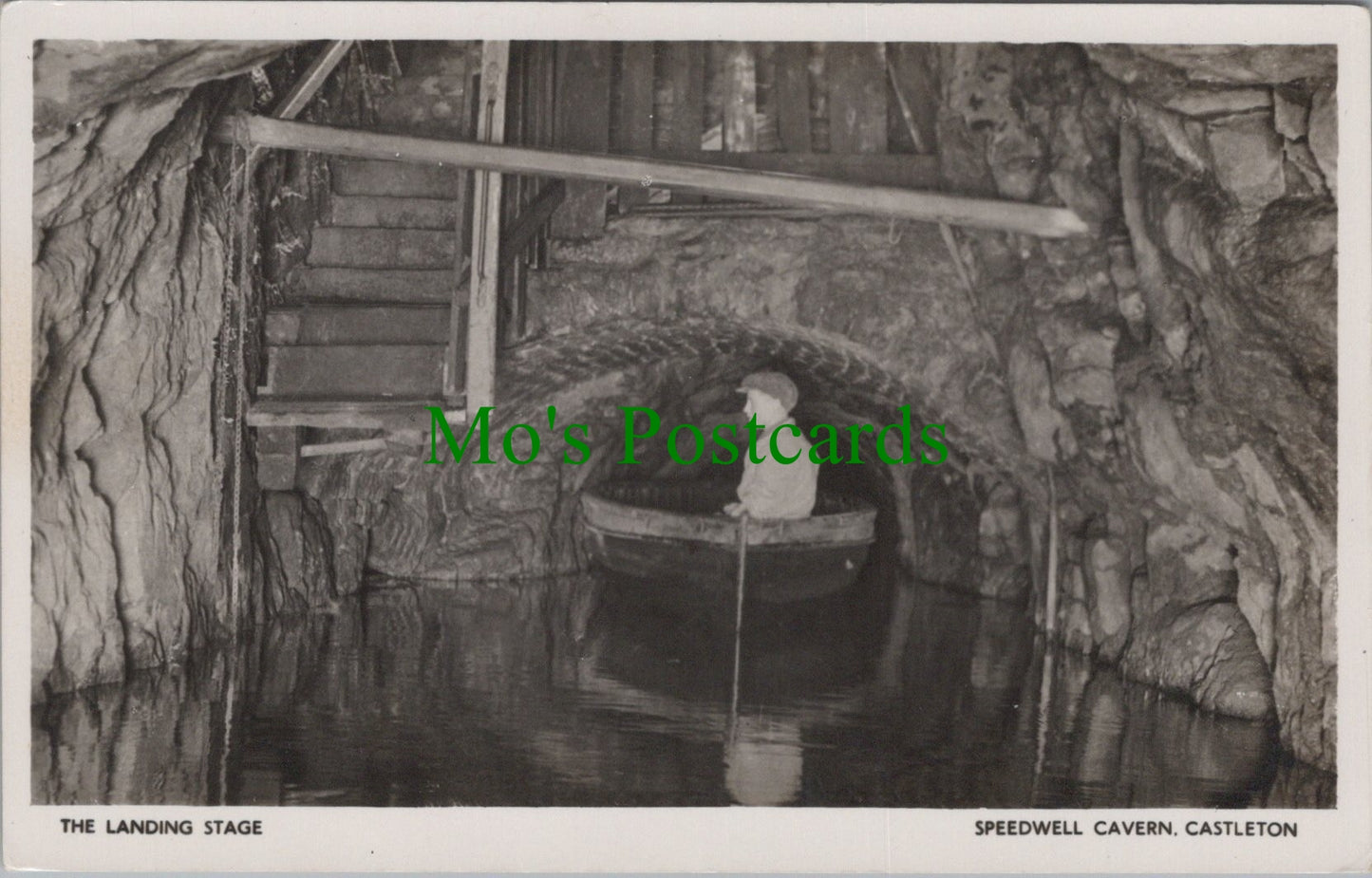 Derbyshire Postcard - Speedwell Cavern, Castleton   SW14089