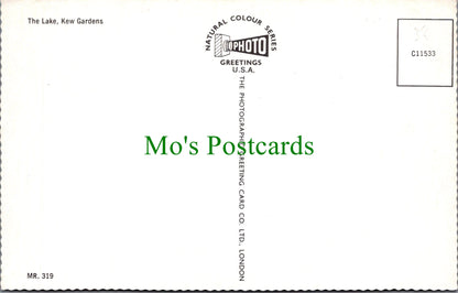 London Postcard - The Lake, Kew Gardens  SW12576