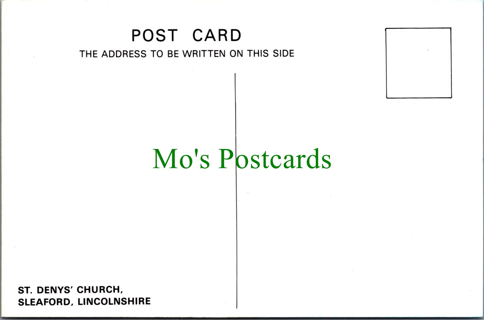 Lincolnshire Postcard - St Denys' Church, Sleaford   SW12579